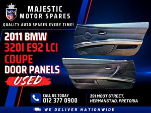 2011 BMW 320i E92 LCI Coupe Door Panels for Sale – Used 