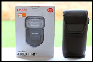 Canon Speedlite 430EX III-RT (BOXED)