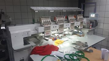Four Head Embroidery Machine
