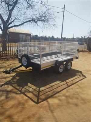 2025 double unbreak trailer with mesh 3mx1.5mx900mm
