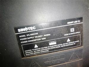 Sinotec STL-65E510M 65" Smart Full HD LED TV cracked screen 