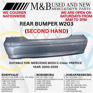 W203 REAR BUMPER