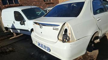 TOYOTA ETIOS FOR STRIPPING. Please call for info 