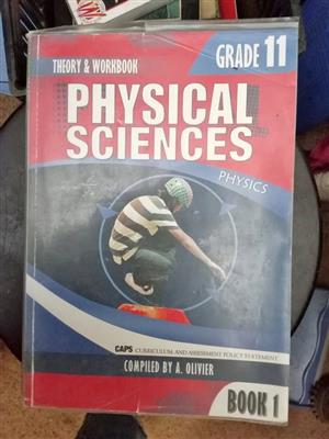 Physical Sciences . Physics . Theory & Workbook . Grade 11 . Book 1 . 2019