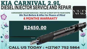 Kia Carnival 2.9L Diesel Injectors On Repair