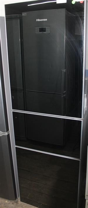 Hisense RT30DC45 3 door mirror fridge S050649A #Rosettenvillepawnshop