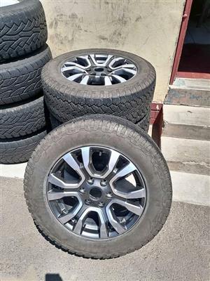 Ford Ranger 18 Wildtrack (WITH USED TYRES)