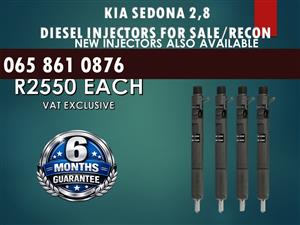 KIA SEDONA 2.8 DIESEL INJECTORS FOR SALE NATIONWIDE