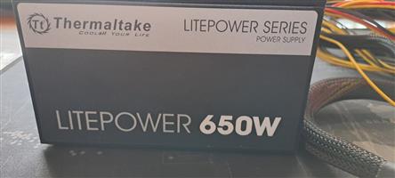 Desktop power supply THERMALTAKE 650 W non-modular