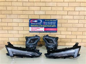 Baic Beijing X55 left and right side headlights and daylight running lights