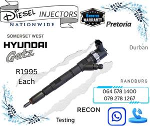 Getz diesel injectors