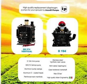 PROFESSIONAL SPRAYING STARTS WITH QUALITY COMPONENTS — EMOVILLI PUMPS & GEOLINE CONTROLLERS.