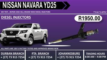 Nissan Navara yd25 Diesel Injectors 
