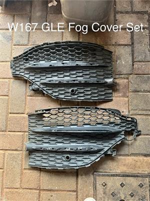 Mercedes W167 GLE Fog Cover Left & Right