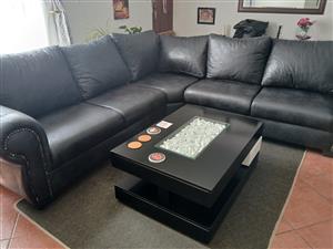 Black lounge suite for sale 
