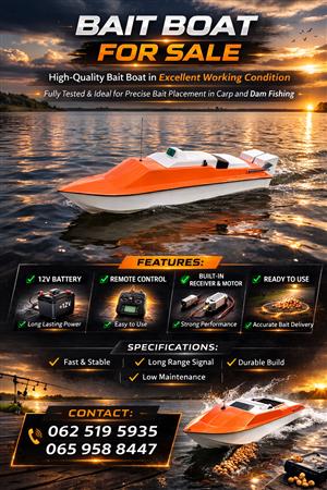 Bait boat for sale