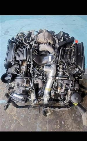 M642826 COMPLETE ENGINE FROM W166 ML350, GL350, GLE350 AND W292 GLE350