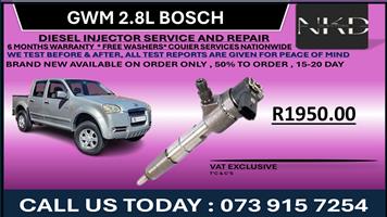 GWM 2.8L Diesel Injectors 