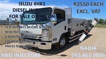 DIESEL INJECTORS FOR SALE FOR ISUZU 4HK1 