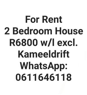 2 bedroom House for Rent in Roodeplaat