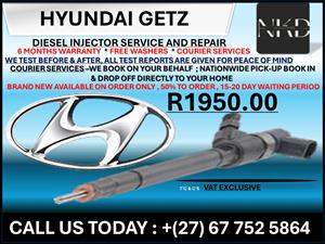 Hyundai Getz Diesel Injectors 