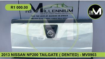 2013 NISSAN NP200 TAILGATE ( DENTED) - MV0903