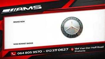 NEW MERCEDES-BENZ W204 BONNET BADGE