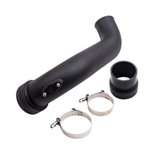 Epman Matt Black Aluminium Charge Pipe for Bmw N54 including Map Sensor Cutout (non-oem)