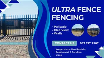 PALISADE + CLEARVIEW FENCING | Gauteng | Free Quote Call Today