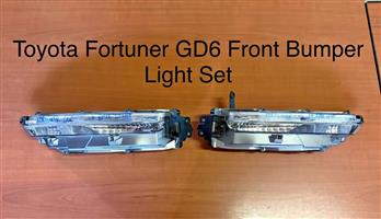 Toyota Fortuner GD6 Front Bumper Light Set