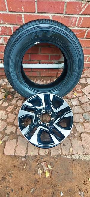 18''Toyota Legend 55/Fortuner mag to use for spare 