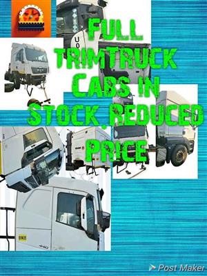 Truck cabs in stock