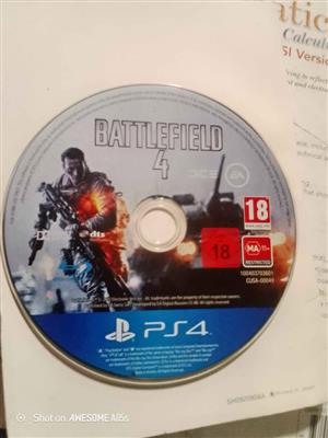 PS4 BATTLEFIELD 4 GAME