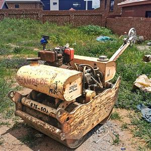 Roller Stampede PR75-50 Pedestrian Double Drum Vibratory Compaction - Diesel Engine