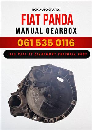 Fiat panda manual gearbox