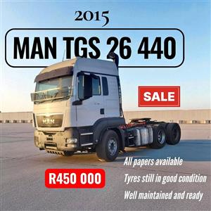 2015 MAN TGS 26.440 – Clean & Reliable !