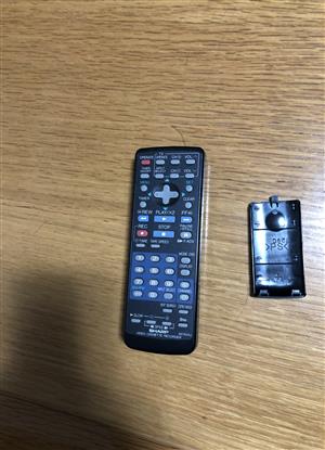 SHARP DPSS Video Cassette Recorder remote control