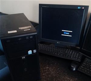 HP complete desktop computer