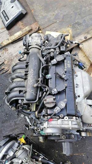 Nissan Xtrail 2.5L QR25 PLASTIC complete engine for sale