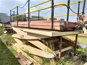 400kg  Hydraulic Scissor Jack 