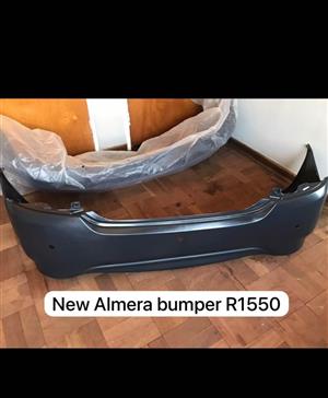 New Almera bumper