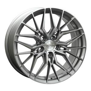 18″ Flowtec F117H02 5/112 & 5/114 Brush Finish Titanium Alloy Wheels