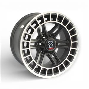 17″ TWC191 S1504 6/139 Matt Black Alloy Wheels