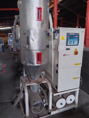 Moretto Industrial Plastic Resin Dryer for Sale 