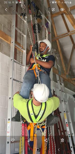 Working at Heights fall arrest, first aid 
