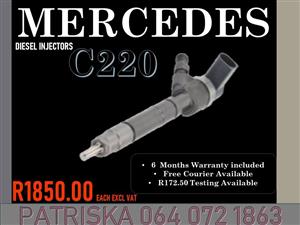 MERCEDES C220 DIESEL INJECTORS FOR SALE ON SAME DAY SERVICES