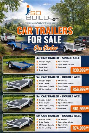 5m Car Trailer for sale on order