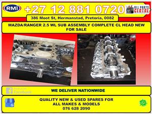 MAZDA/ RANGER 2.5 WL SUB ASSEMBLY COMPLETE CL HEAD