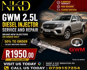 Repair_GWM_2.5L_Bosch_Injectors 