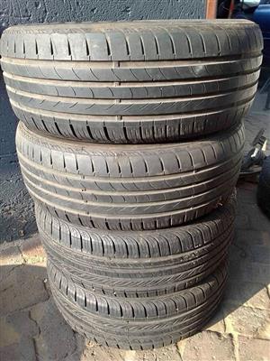 Tyers size 205/55/16 for sale